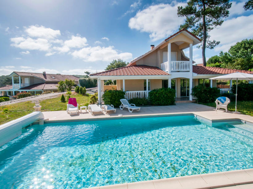 Maison de vacances 6 personnes Eden Park avec piscine privée à Lacanau proche océan, Gironde, France