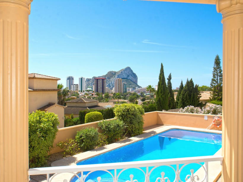 Maison de vacances "Liriopadel" avec piscine privée proche mer pour 15 personnes Calpe Alicante Espagne