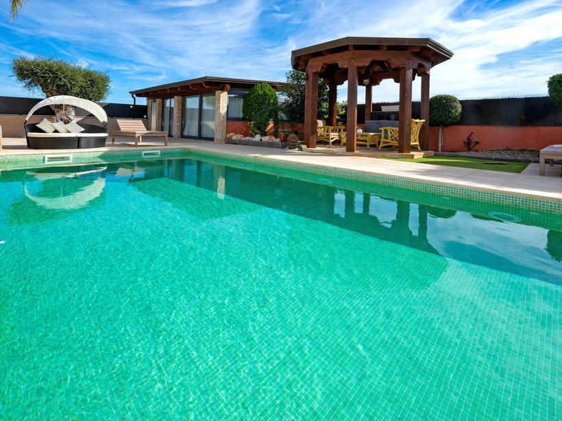Maison de vacances "Masia Blanca" avec piscine privée pour 7 personnes Coma-Ruga Costa Dorada Espagne