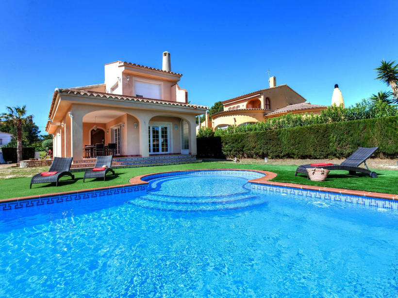 La Villa "Caleta" avec piscine privée pour 8 personnes à 500 mètres de la plage Ametlla De Mar Costa Dorada Espagne